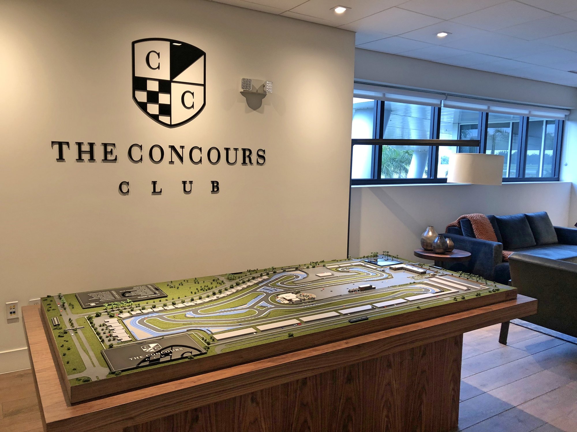 Concours Race Club physical scale model