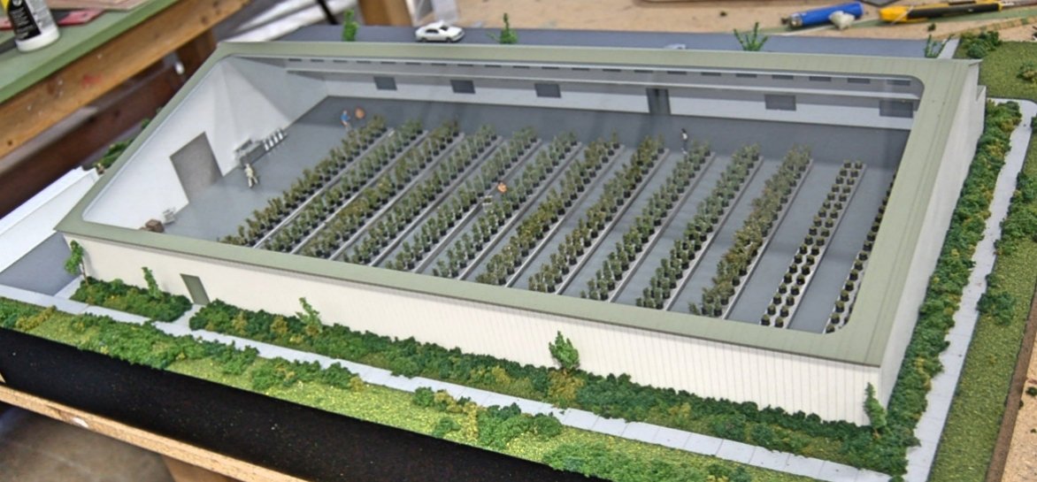 Micron Waste Technologies physical scale model