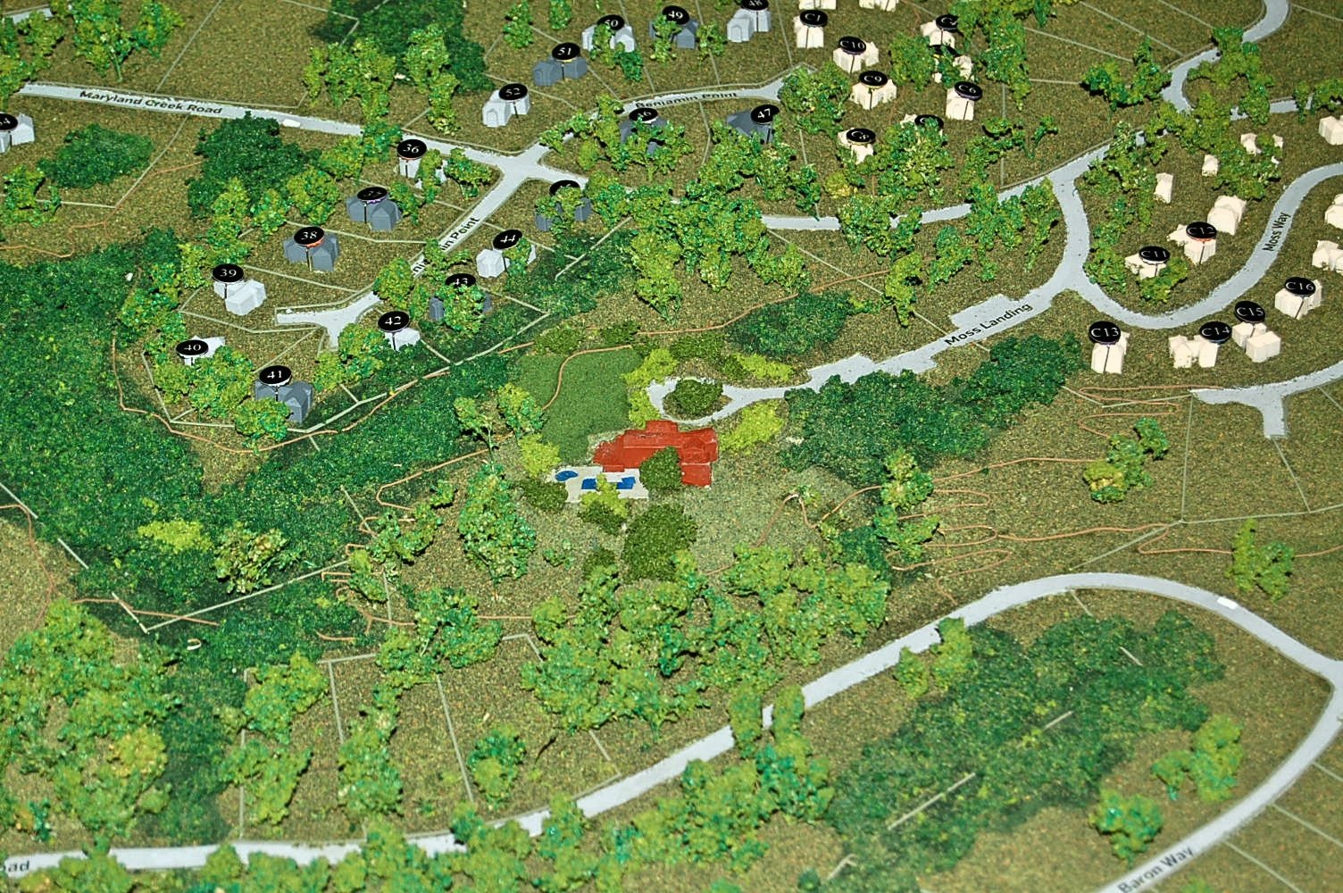 Summit Sky physical scale model