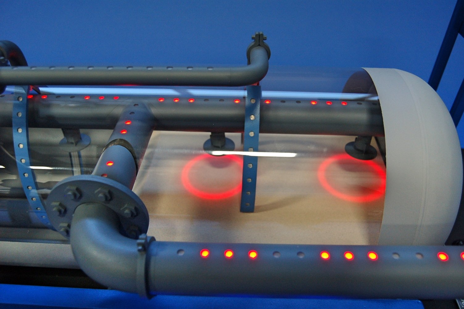 Vortisand Water Filtration System physical scale model